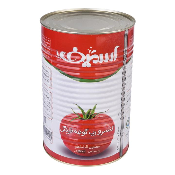 تصویر 4 از رب گوجه فرنگی اسمیف تهیه شده از گوجه های رسیده با طعم پررنگ و طبیعی